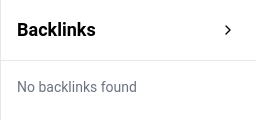 Backlinks